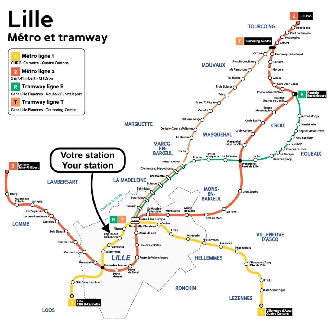 Lille, Fully-equipped With Parking Space Rijsel